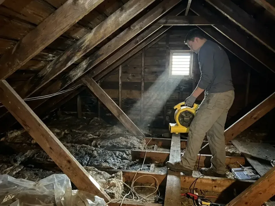 attic-water-damage-drying-proc-007 — frequently asked questions, Emergency Water Extraction & 24/7 Flood Response in Arroyo…